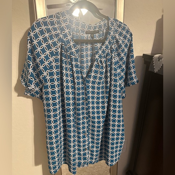 Adrienne Vittadini blouse 2X - Picture 2 of 7